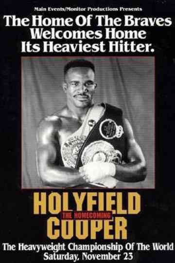 Evander Holyfield vs. Bert Cooper Poster