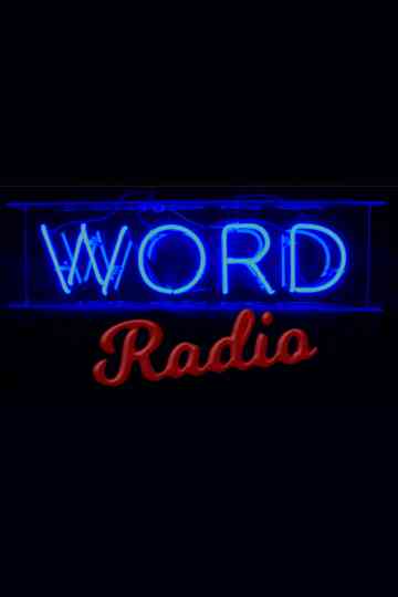 Word Radio Poster