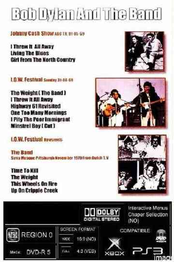 Bob Dylan and The Band 19691970 Compilation Poster