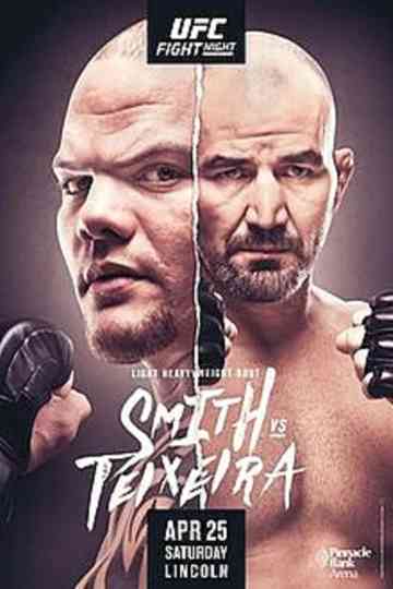 UFC Fight Night 171 Smith vs Teixeira Poster