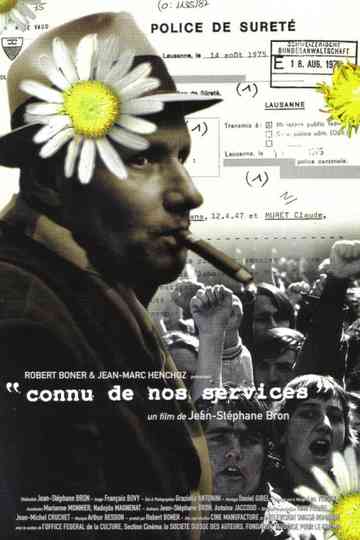 Connu de nos services Poster