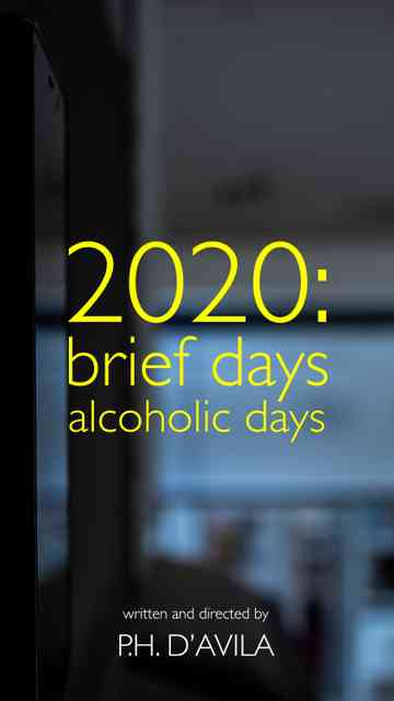 brief days alcoholic days Poster