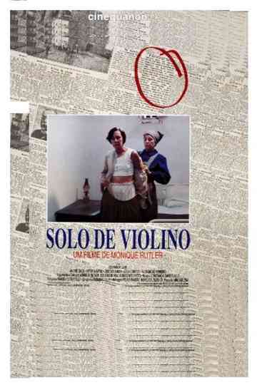 Solo de Violino Poster