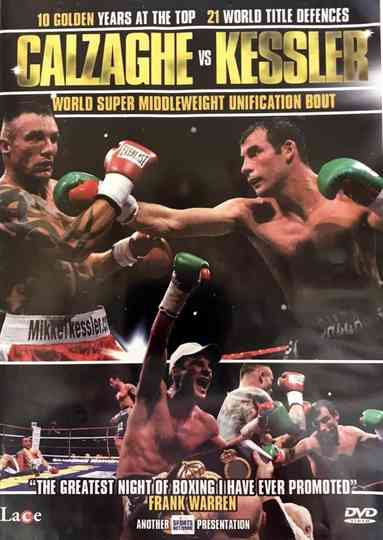 Joe Calzaghe Vs Mikkel Kessler Poster