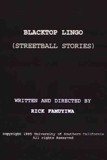 Blacktop Lingo Poster