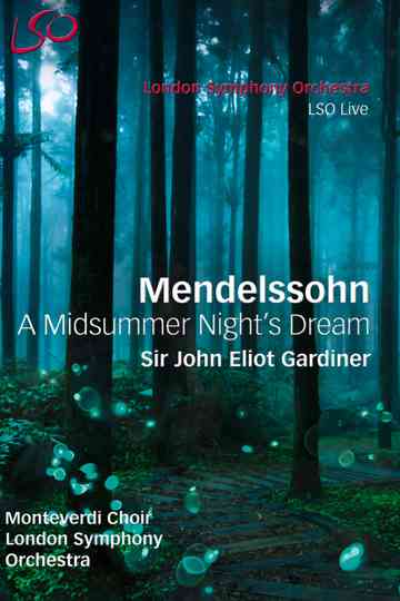Mendelssohn  Symphony No 1 London version  A Midsummer Nights Dream Poster