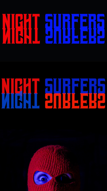 Night Surfers Poster