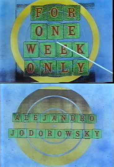 Jonathan Ross Presents for One Week Only: Alejandro Jodorowsky Poster