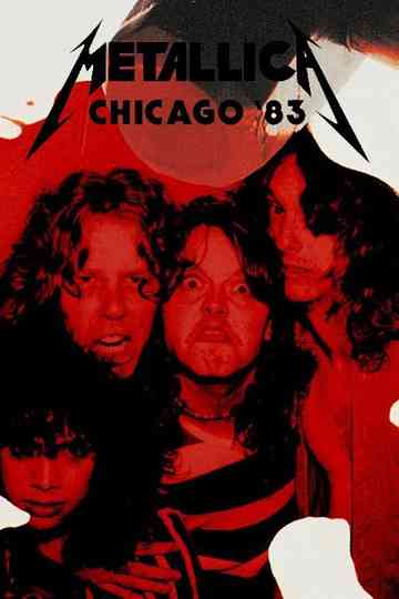 Metallica Live in Chicago Illinois  August 12 1983 Poster