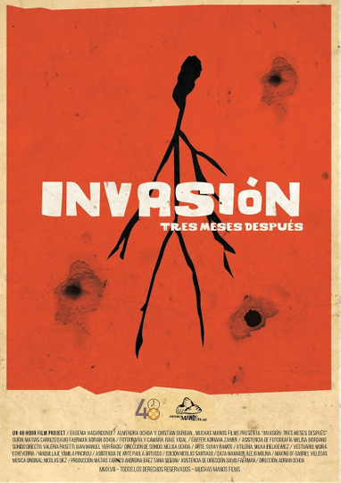 Invasion, three months after. Poster