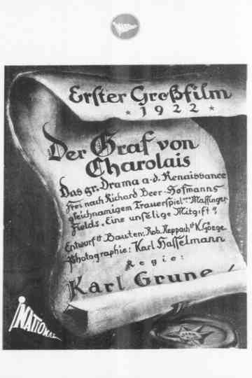 Der Graf von Charolais Poster