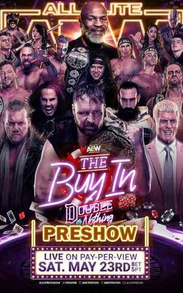 AEW Double or Nothing 2020: The Buy In Poster