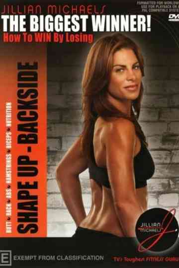Jillian Michaels The Biggest Winner! Workout 2, Shape Up - Backside Poster