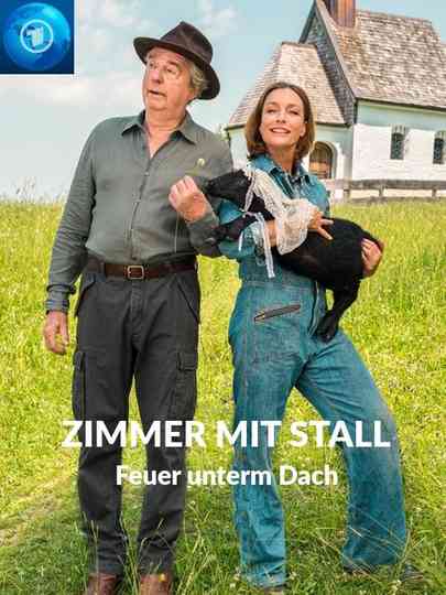 Zimmer mit Stall  Feuer unterm Dach poster
