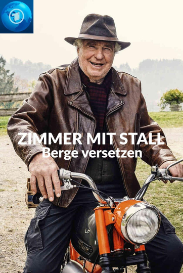 Zimmer mit Stall  Berge versetzen Poster