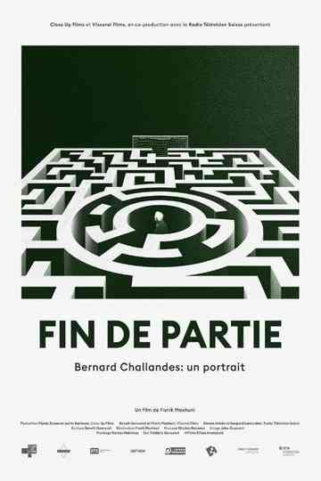 Fin de partie : Bernard Challandes: un portrait Poster