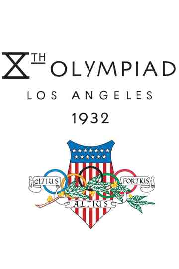 1932 Los Angeles Olympics Poster