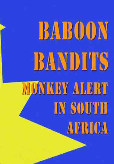Baboon Bandits Monkey Alert in South Africa Poster