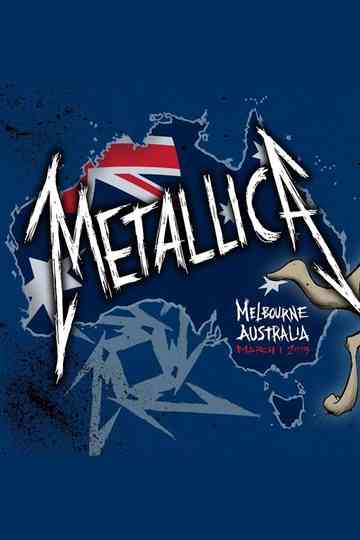 Metallica Live in Melbourne Australia  March 1 2013 Poster