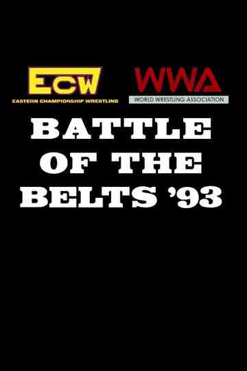ECW/WWA Battle of the Belts Poster