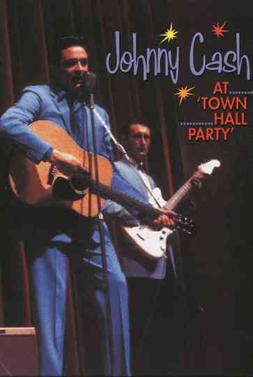 Johnny Cash at Town Hall Party 19581959 Poster