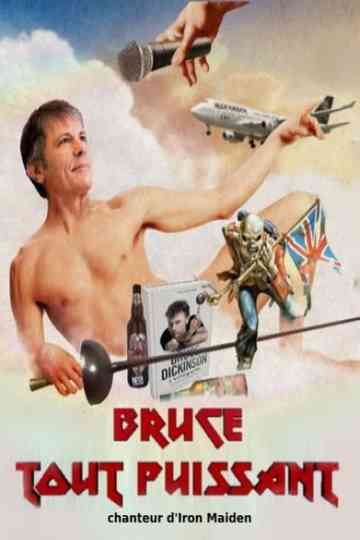 Bruce tout puissant, chanteur d'Iron Maiden Poster