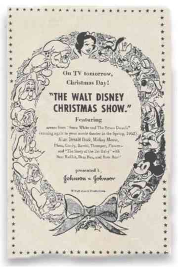 The Walt Disney Christmas Show Poster