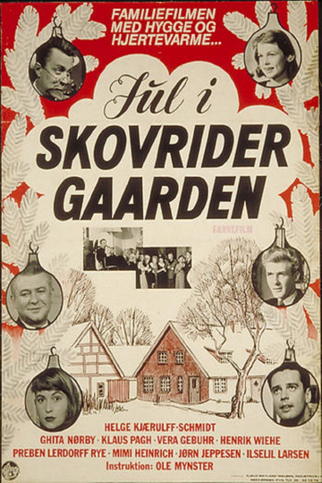 Jul i Skovridergaarden Poster