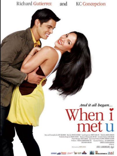 When I Met U Poster