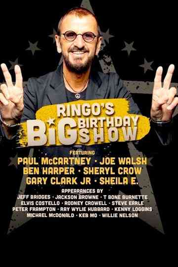 Ringo Starrs Big Birthday Show Poster