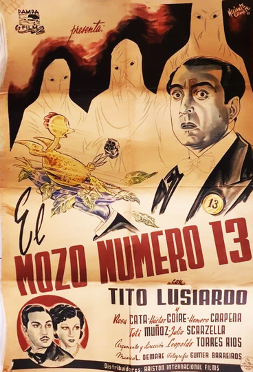 El mozo número 13 Poster