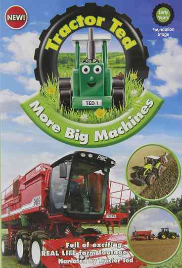 Tractor Ted More Big Machines Poster