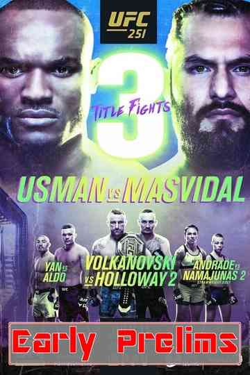 UFC 251: Usman vs. Masvidal - Early Prelims