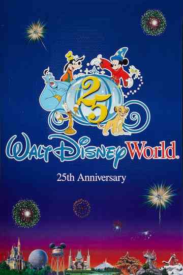 Walt Disney Worlds 25th Anniversary Party Poster