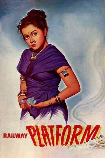 Railway Platform Poster