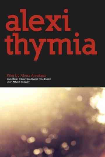 Alexithymia Poster