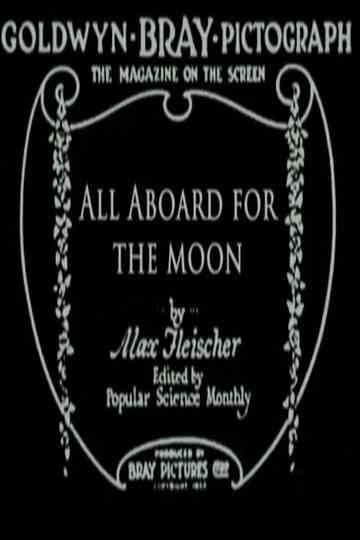 All Aboard for the Moon Poster