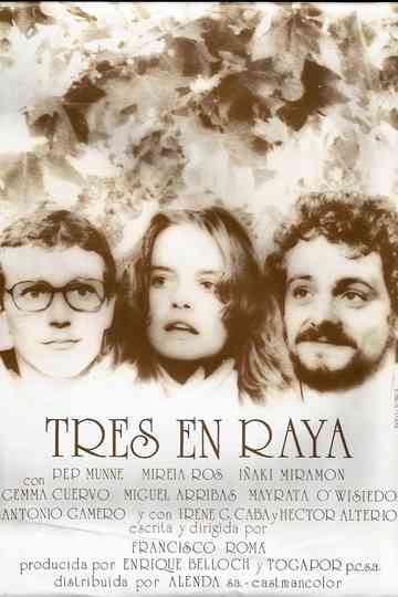 Tres en raya Poster