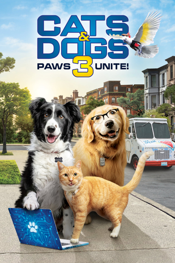 Cats & Dogs 3: Paws Unite Poster