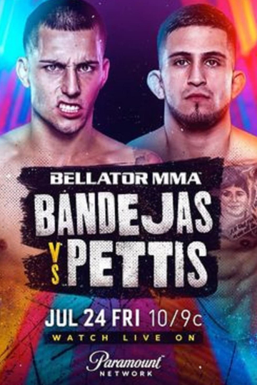 Bellator 242 Bandejas vs Pettis Poster