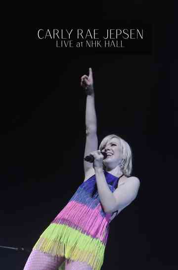 Carly Rae Jepsen Live at NHK Hall Poster