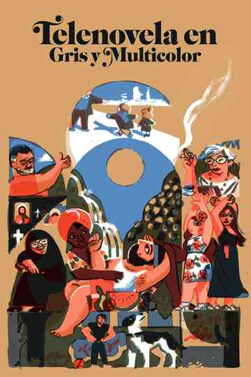 Telenovela GreyScale in Color Poster