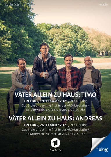 Väter allein zu Haus: Andreas Poster