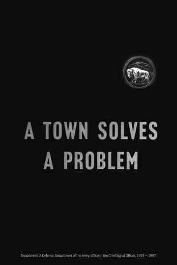 A Town Solves a Problem Poster