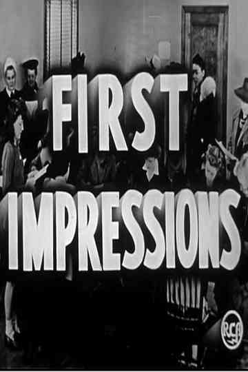 First Impressions Poster