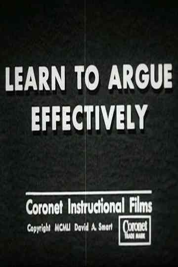 Learn To Argue Effectively Poster
