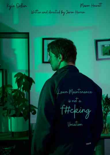 Lawn Maintanance is not a f#cking vocation Poster