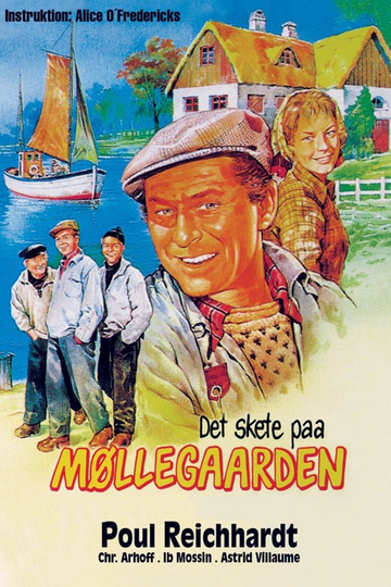 Det skete paa Møllegaarden Poster