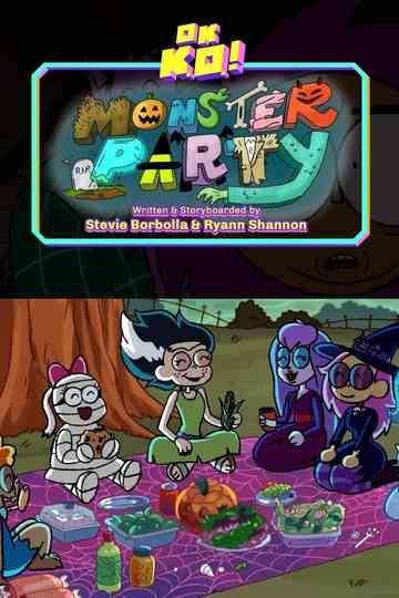 Monster Party Poster