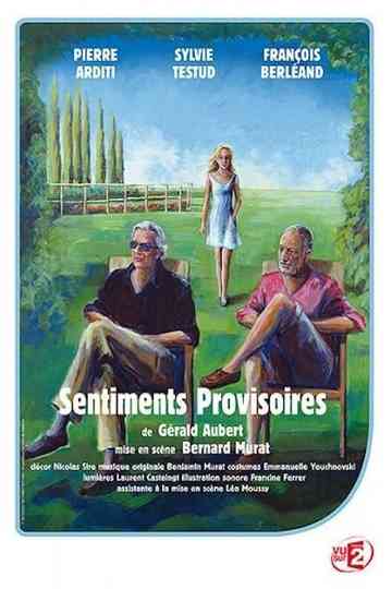Sentiments provisoires Poster